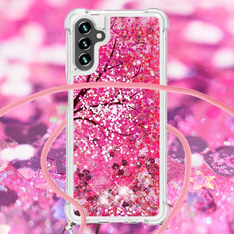 Maskica Samsung Galaxy A13 5G / A04s Drvo Sa Šljokicama