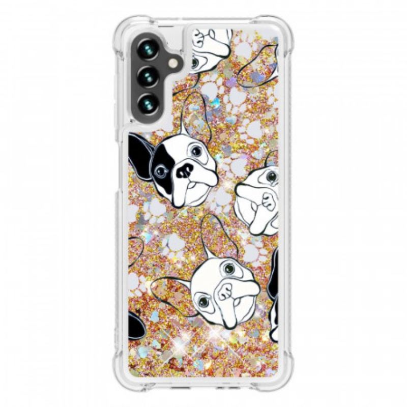 Maskica Samsung Galaxy A13 5G / A04s Mr Dog Sequins