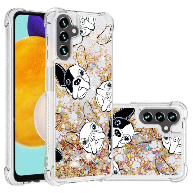 Maskica Samsung Galaxy A13 5G / A04s Mr Dog Sequins