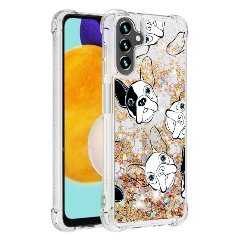 Maskica Samsung Galaxy A13 5G / A04s Mr Dog Sequins
