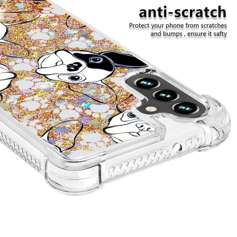 Maskica Samsung Galaxy A13 5G / A04s Mr Dog Sequins