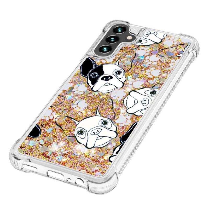 Maskica Samsung Galaxy A13 5G / A04s Mr Dog Sequins