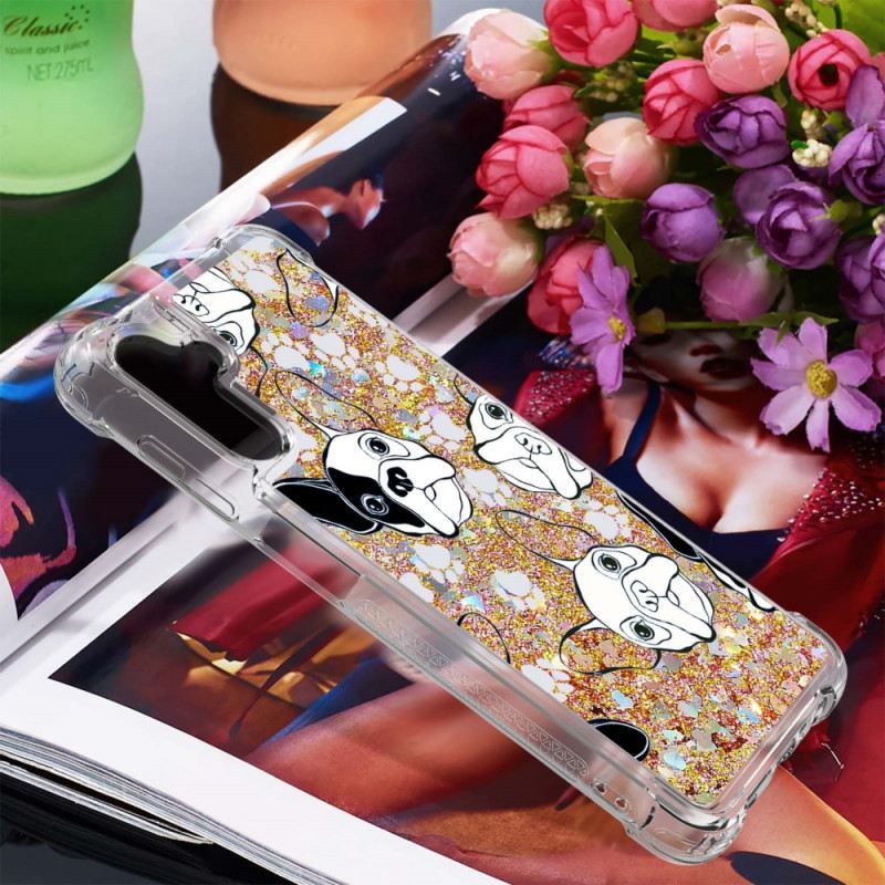 Maskica Samsung Galaxy A13 5G / A04s Mr Dog Sequins
