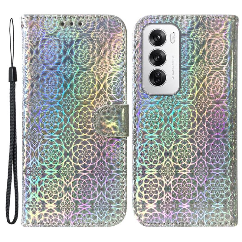 Kožna Futrola Za Oppo Reno 12 5g Disco Stil