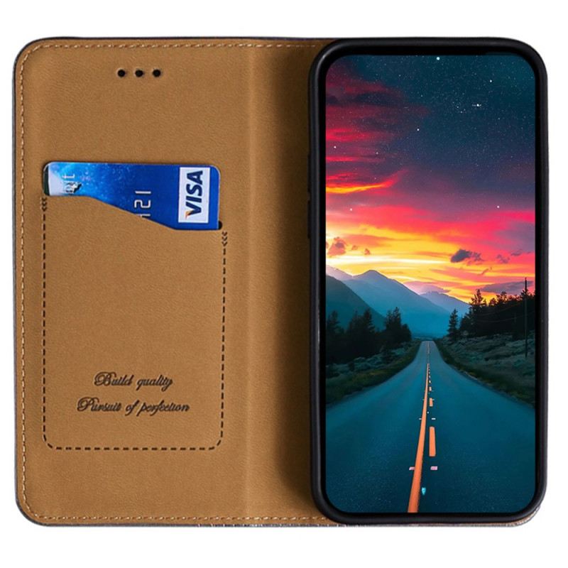 Flip Futrola Xiaomi 12 Pro Kožna Futrola Efekt Vintage Kože