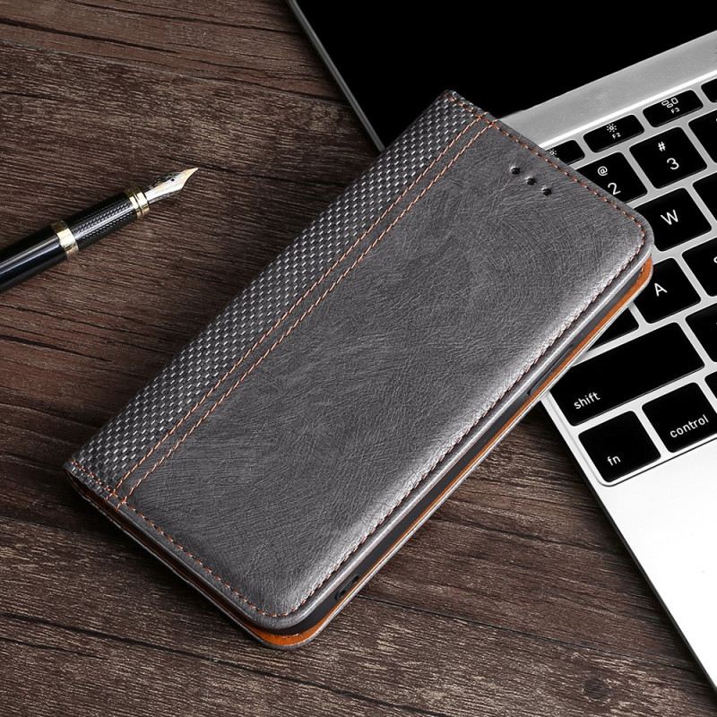 Flip Futrola Xiaomi 12 Pro Kožna Futrola Efekt Vintage Kože