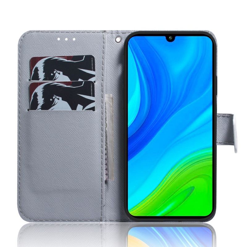 Flip Futrola Xiaomi 12 Pro Slikanje Sova