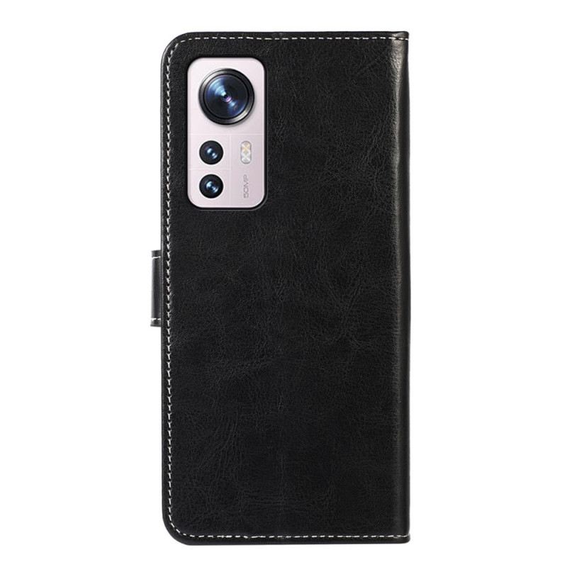 Futrola Xiaomi 12 Pro Couture Efekt Kože