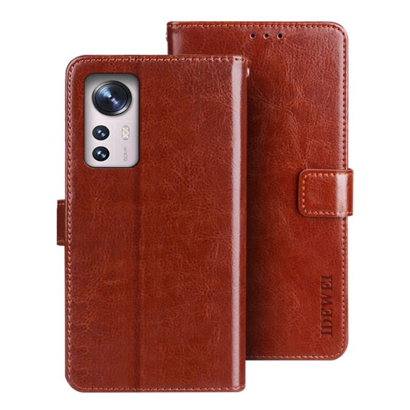 Futrola Xiaomi 12 Pro Imitacija Kože Idewei