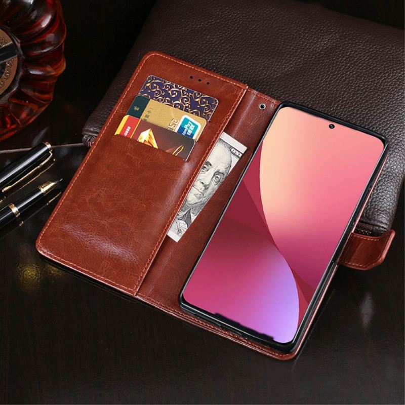 Futrola Xiaomi 12 Pro Imitacija Kože Idewei