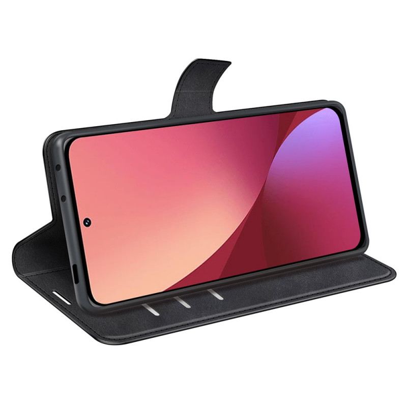 Kožna Futrola Xiaomi 12 Pro Tekstura Kože