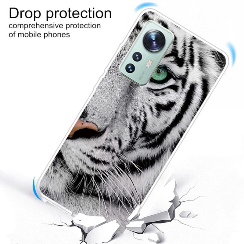 Maskica Xiaomi 12 Pro Bijeli Tigar