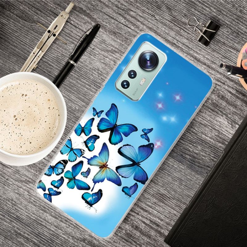 Maskica Xiaomi 12 Pro Deklinacija Silikonskih Leptira