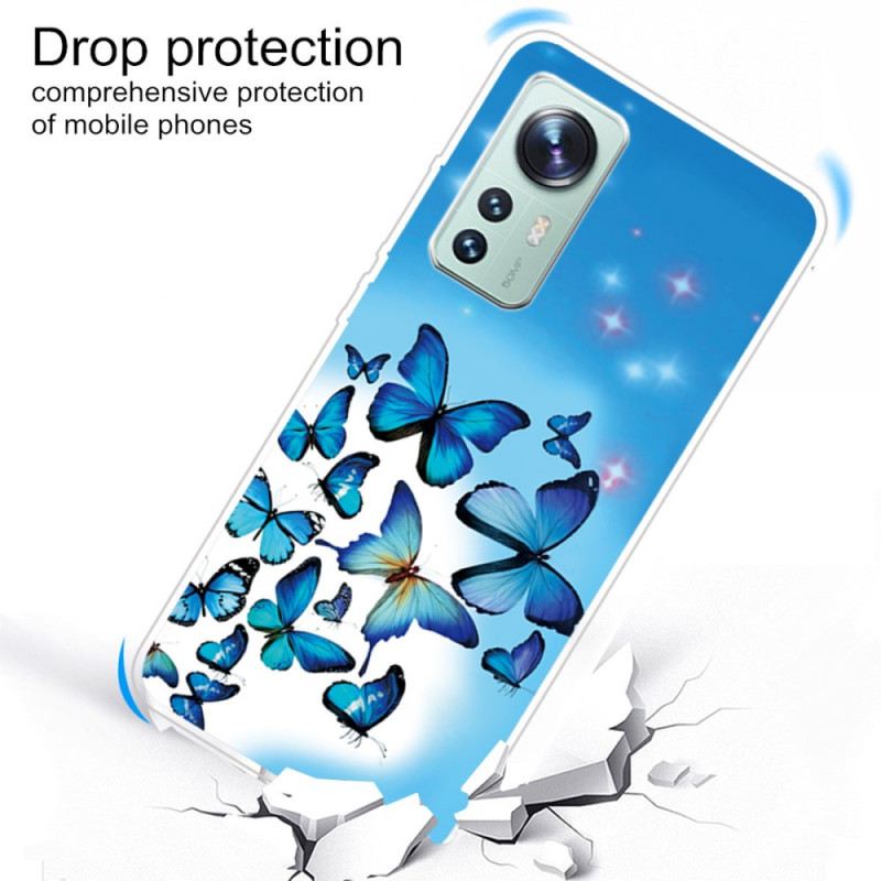 Maskica Xiaomi 12 Pro Deklinacija Silikonskih Leptira