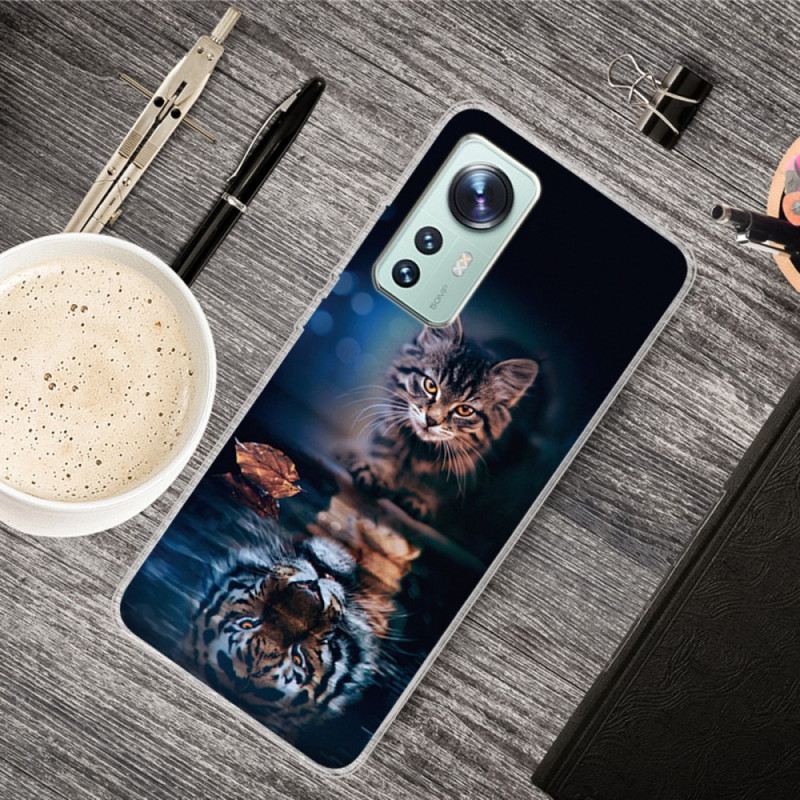 Maskica Xiaomi 12 Pro Pažljivi Mačji Silikon