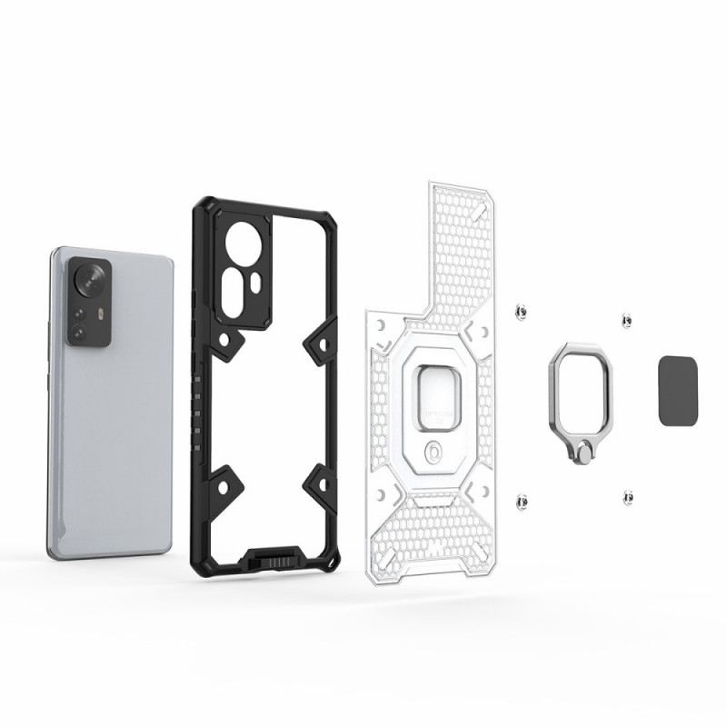 Maskica Xiaomi 12 Pro Saće S Prstenastom Potporom