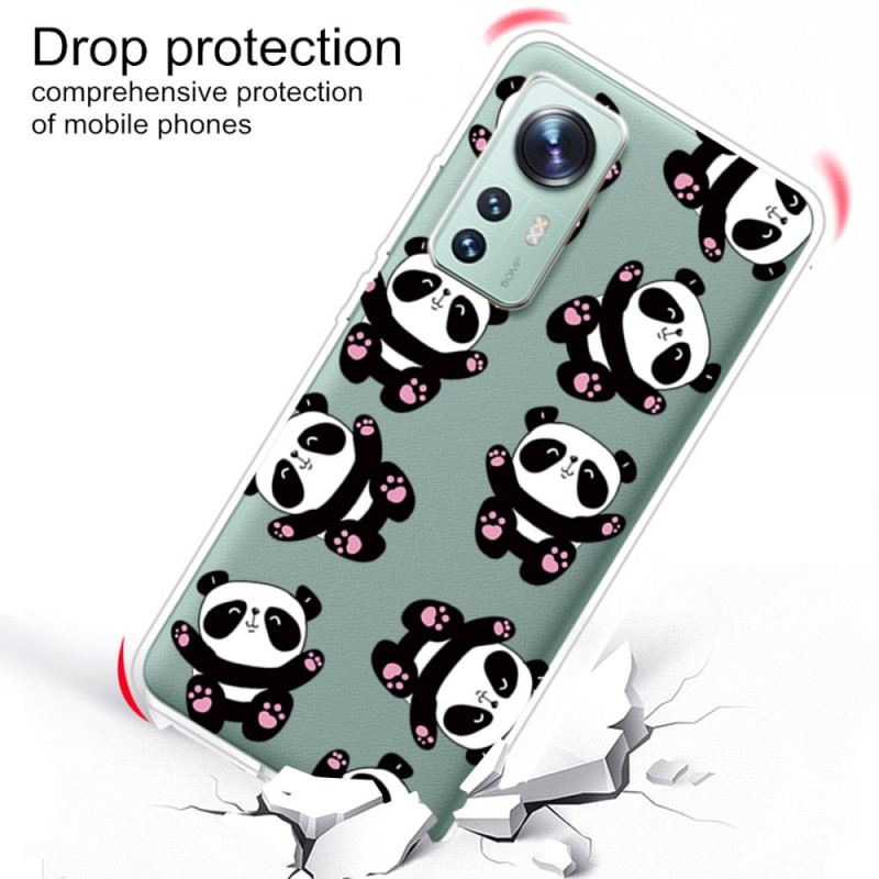 Maskica Xiaomi 12 Pro Silikonske Male Pande