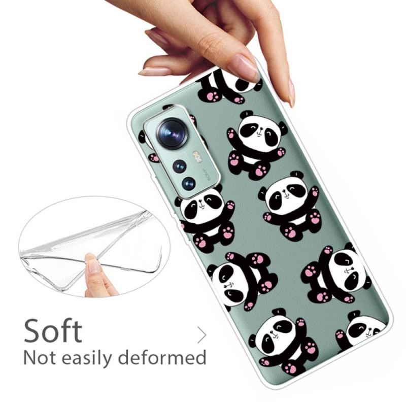 Maskica Xiaomi 12 Pro Silikonske Male Pande