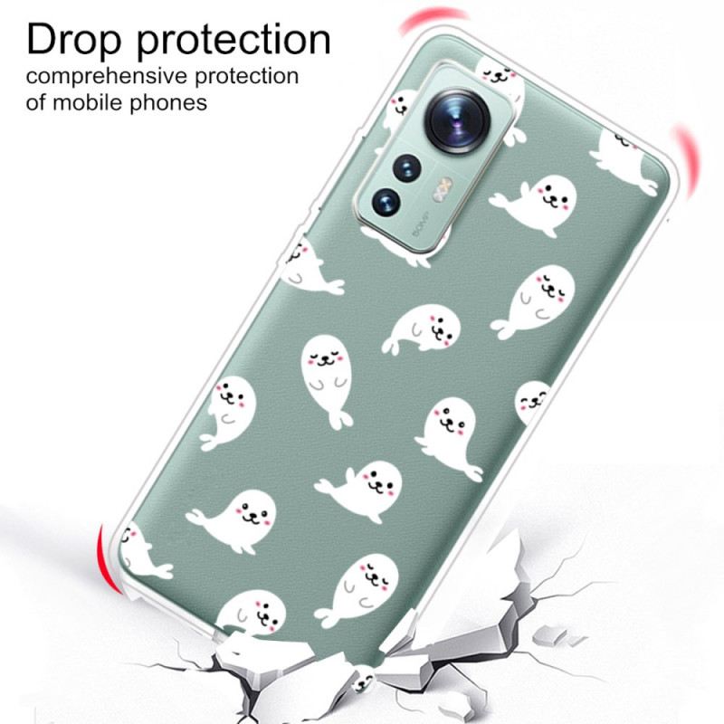 Maskica Xiaomi 12 Pro Silikonski Morski Vukovi