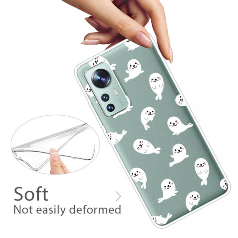 Maskica Xiaomi 12 Pro Silikonski Morski Vukovi