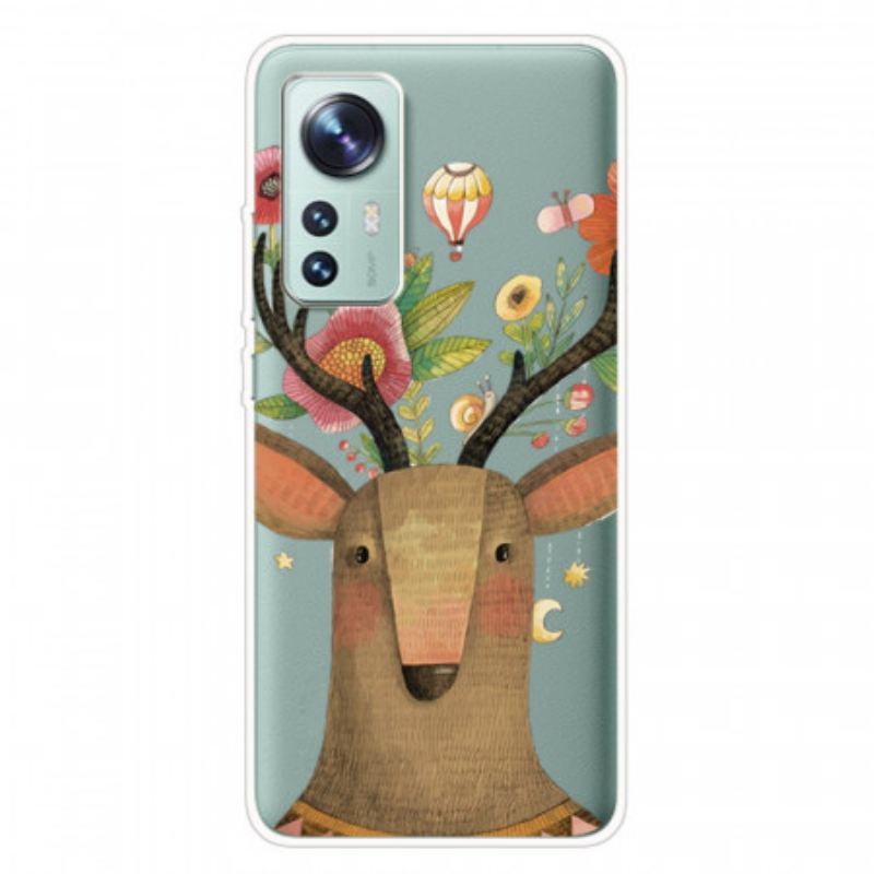 Maskica Xiaomi 12 Pro Silikonski Plemenski Jelen
