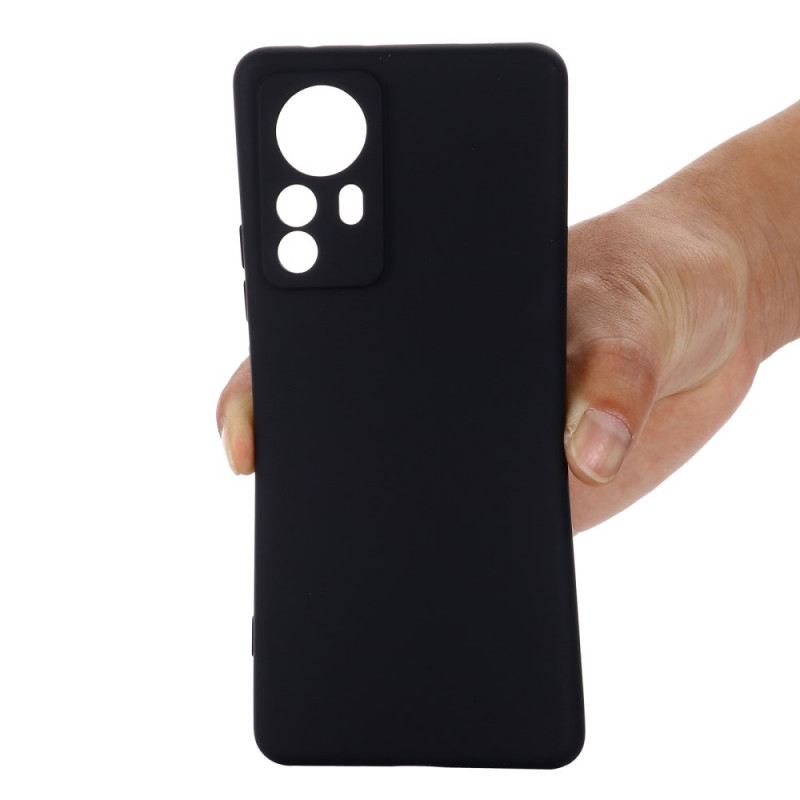 Maskica Xiaomi 12 Pro Tekući Silikon S Uzicom