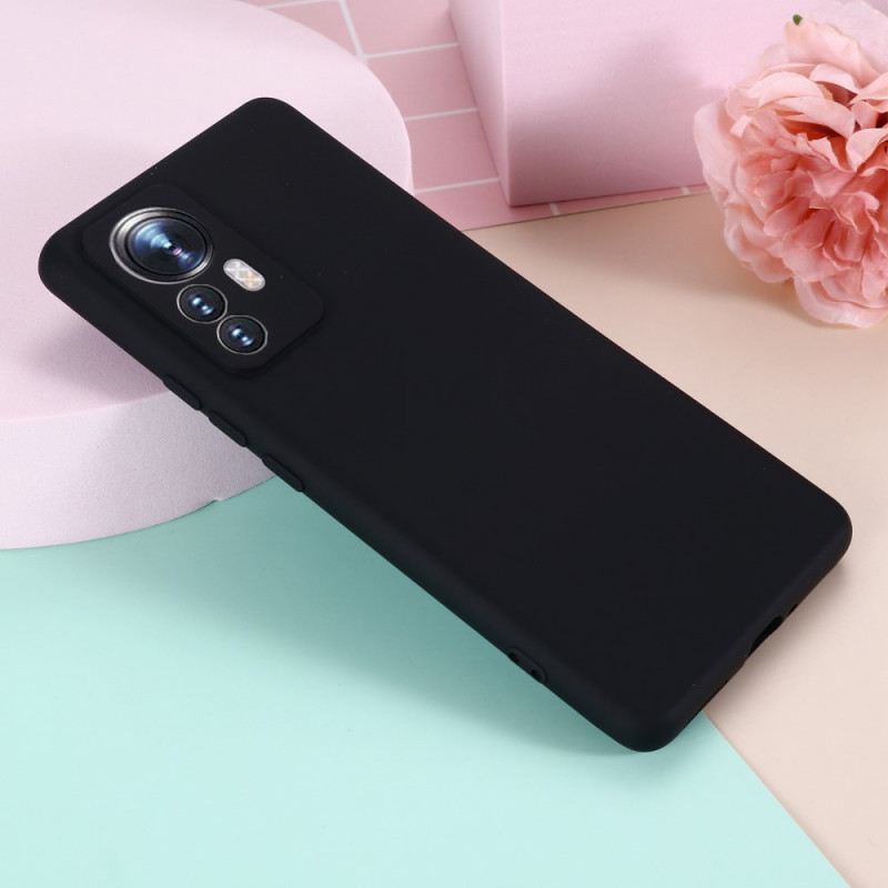 Maskica Xiaomi 12 Pro Tekući Silikon S Uzicom