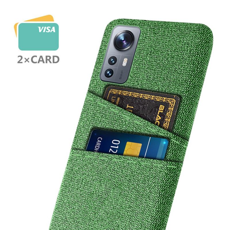 Maskica Xiaomi 12 Pro Tkanina S Držačem Kartice