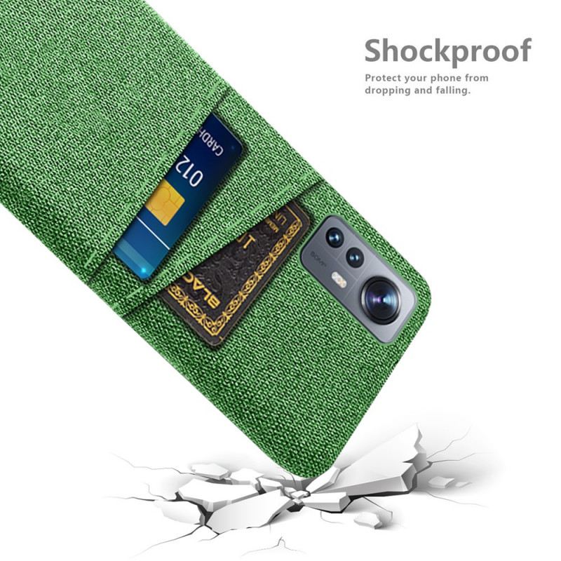 Maskica Xiaomi 12 Pro Tkanina S Držačem Kartice