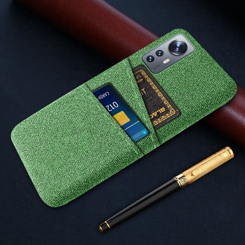 Maskica Xiaomi 12 Pro Tkanina S Držačem Kartice
