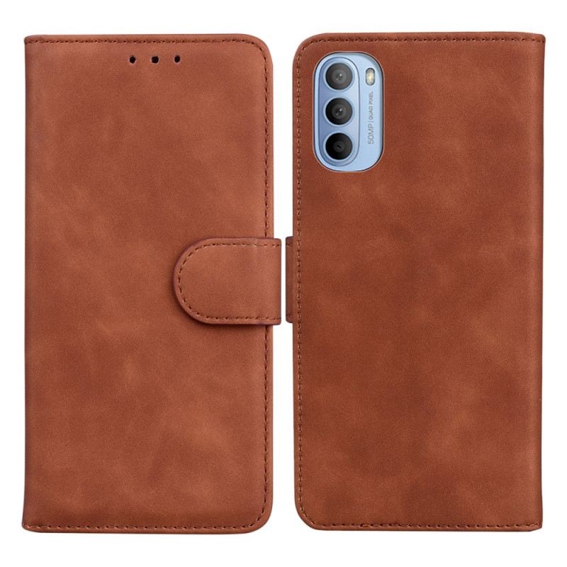 Futrola Moto G41 / G31 Efekt Jednobojne Kože