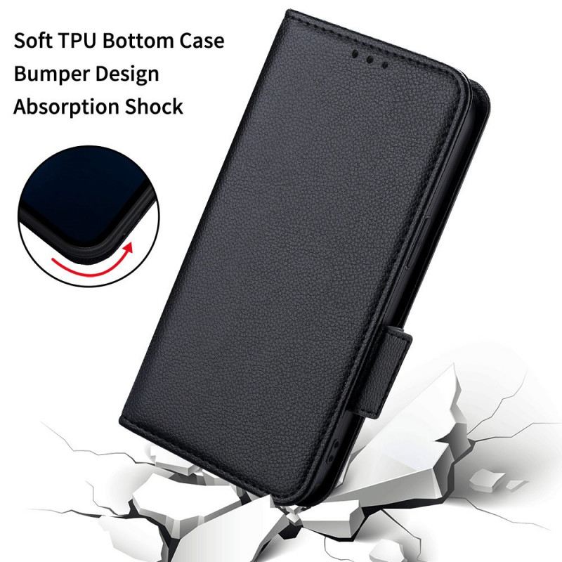 Futrola Moto G41 / G31 Flip Futrola Flap Double Litchi Nove Boje