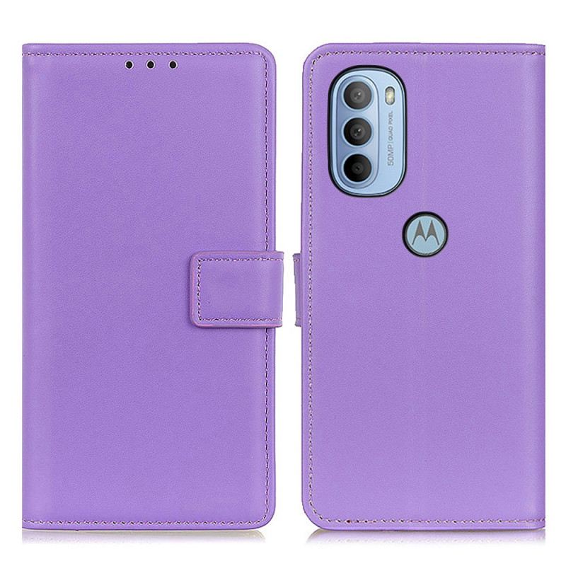 Futrola Moto G41 / G31 Obična Umjetna Koža