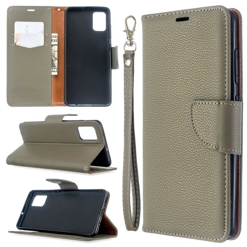 Flip Futrola Samsung Galaxy A51 Kožna Futrola Lychee Rabat Oblique