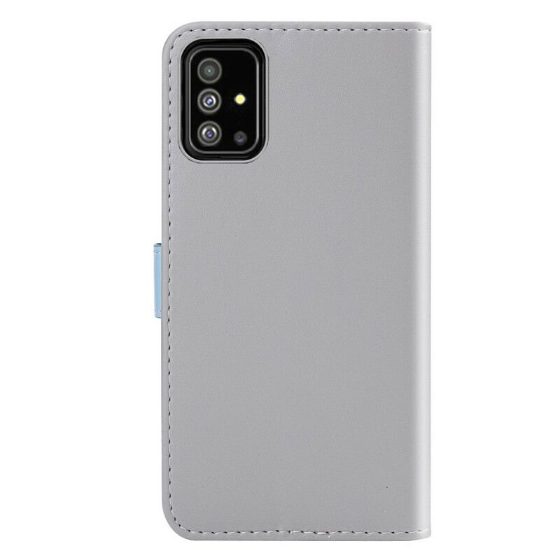 Futrola Samsung Galaxy A51 Trobojni Kožni Efekt