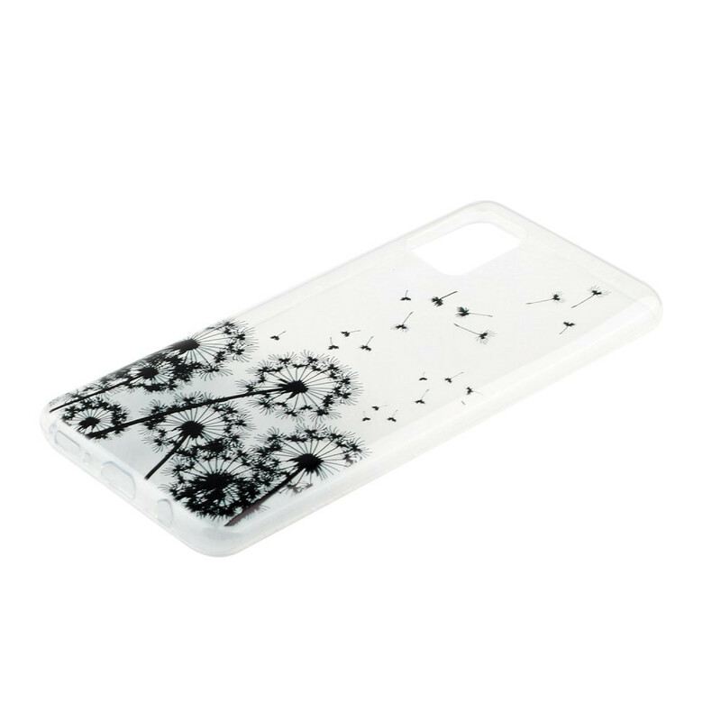 Maskica Samsung Galaxy A51 Bešavni Crni Maslačak
