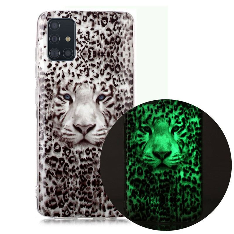 Maskica Samsung Galaxy A51 Leopard Fluorescentno