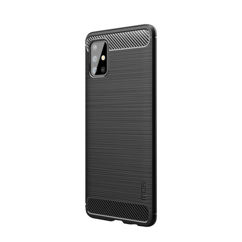 Maskica Samsung Galaxy A51 Mofi Brušena Karbonska Vlakna
