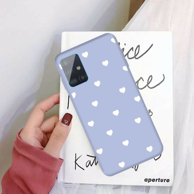 Maskica Samsung Galaxy A51 Samo Silikonsko Srce