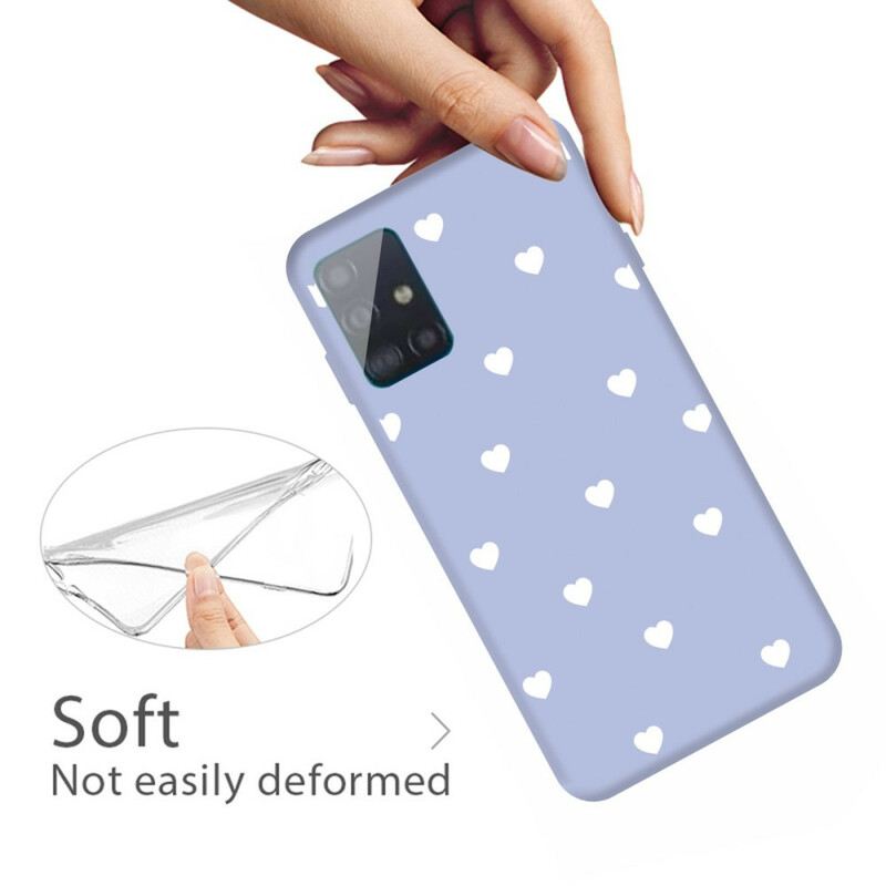 Maskica Samsung Galaxy A51 Samo Silikonsko Srce