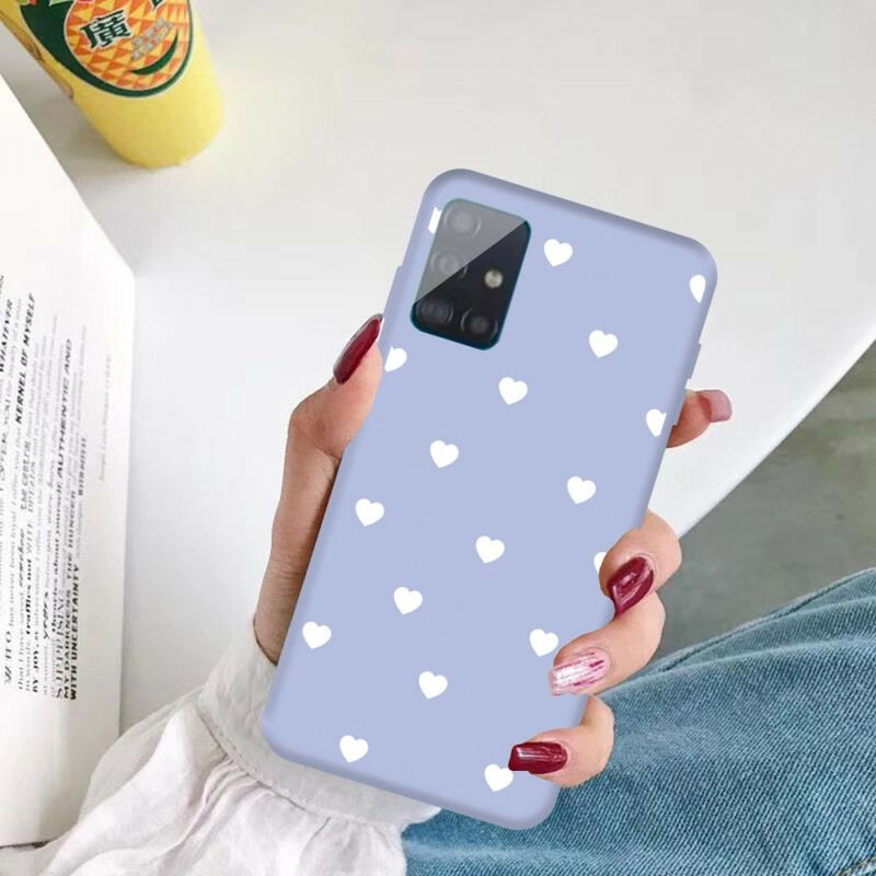 Maskica Samsung Galaxy A51 Samo Silikonsko Srce