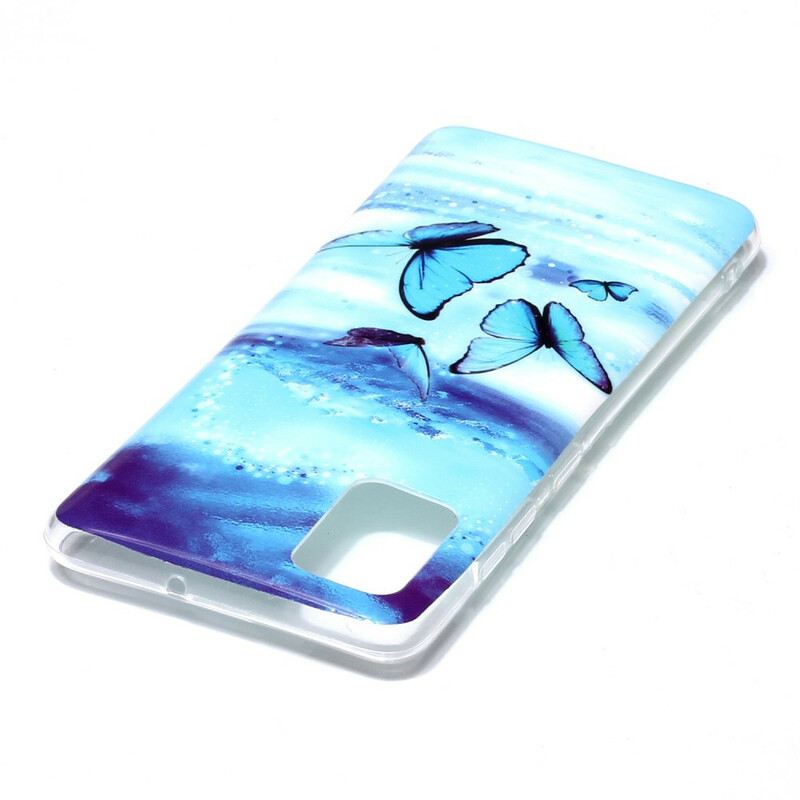 Maskica Samsung Galaxy A51 Serija Fluorescentnih Leptira