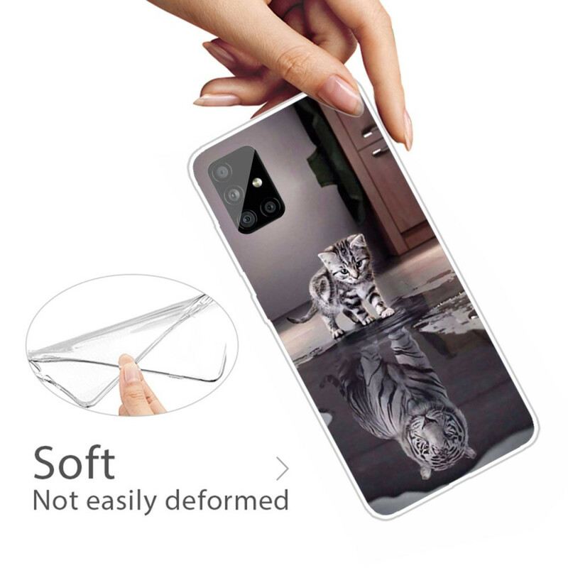 Maskica Samsung Galaxy A51 Tigar Ernest