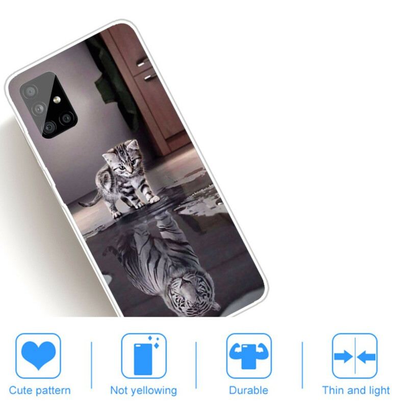 Maskica Samsung Galaxy A51 Tigar Ernest